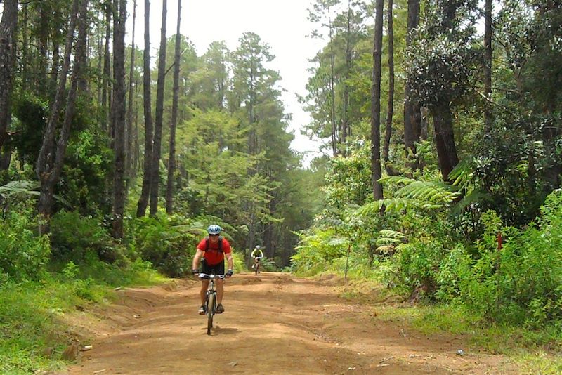 Randonnée en VTT autour du Lac Toba - Île de Sumatra - Indonésie