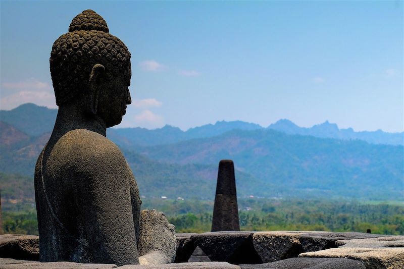 Temple de Borobudur - Java - Indonésie - Asie du Sud-Est