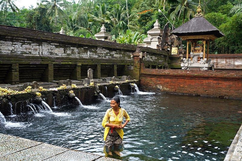 Tirta Empul - Tampaksiring - Kabupaten de Gianyar - Bali - Province de Bali - Indonésie