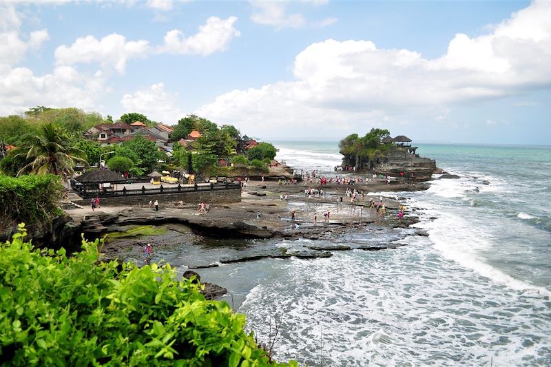 Vue du temple de Tanah Lot - Bali - Indonésie