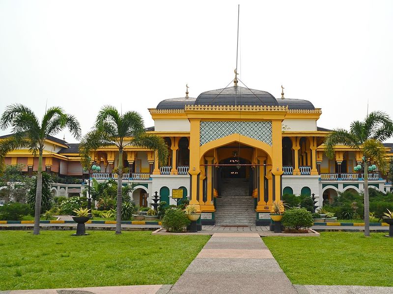 Palais Maimun - Sumatra - Indonésie