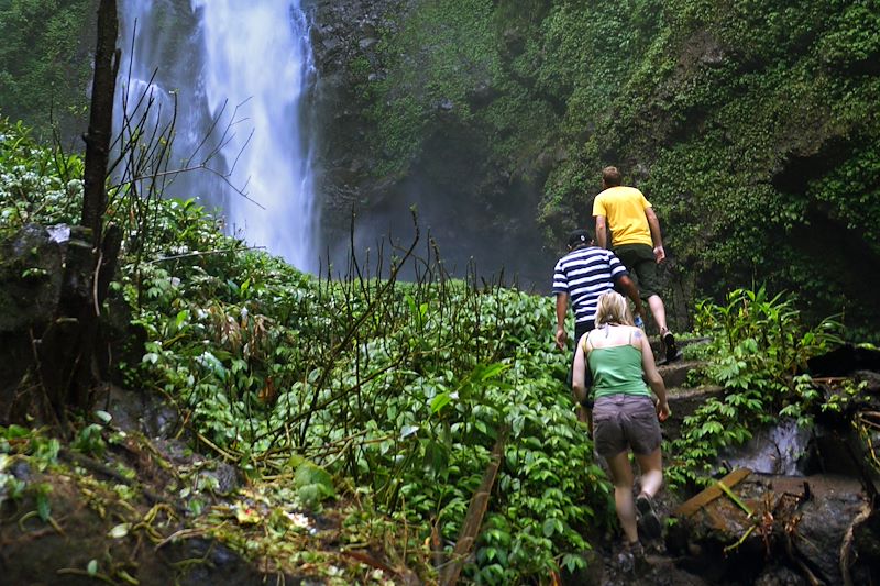 Cascade à Munduk - Kabupaten de Buleleng - Bali - Province de Bali - Indonésie