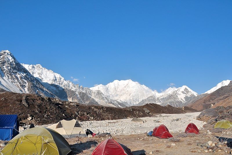 Campement - Trek au Sikkim - Inde