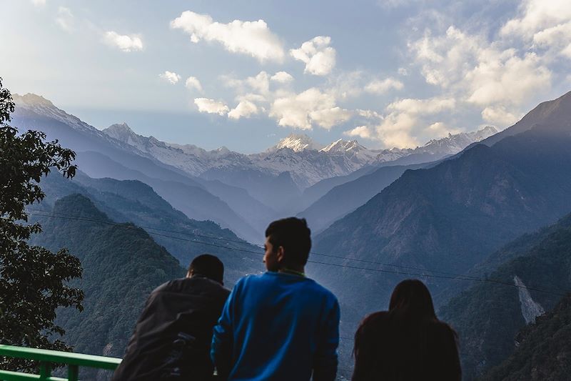 Vue sur le Kangchenjunga - Sikkim - Inde