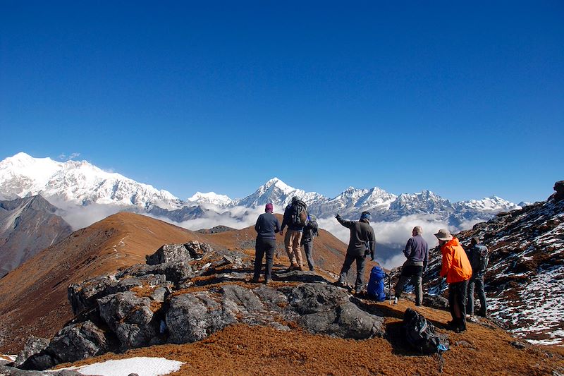 Vue sur le Kangchenjunga - Sikkim - Inde