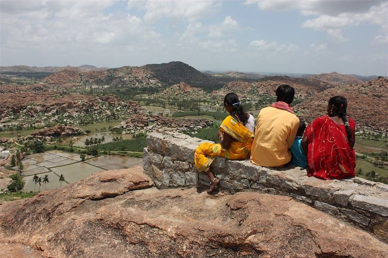 Hanuman temple à Hampi - Karnataka - Inde