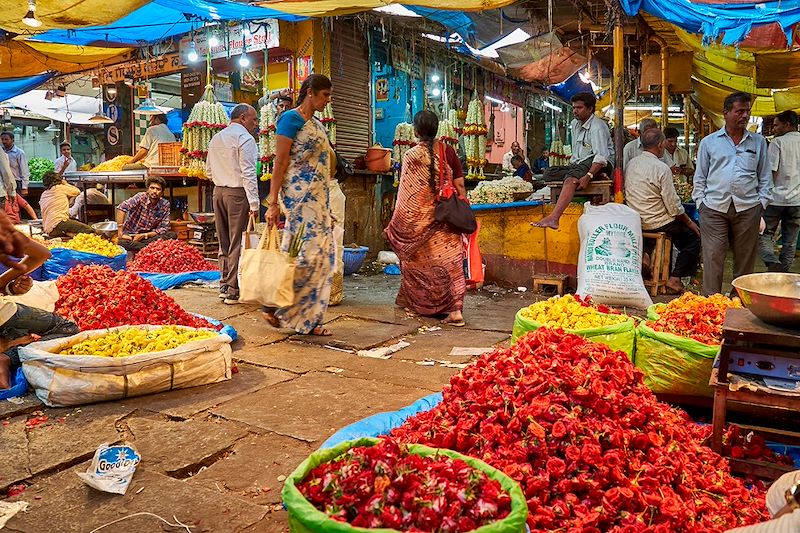 Devaraja Market à Mysore - Karnataka - Inde
