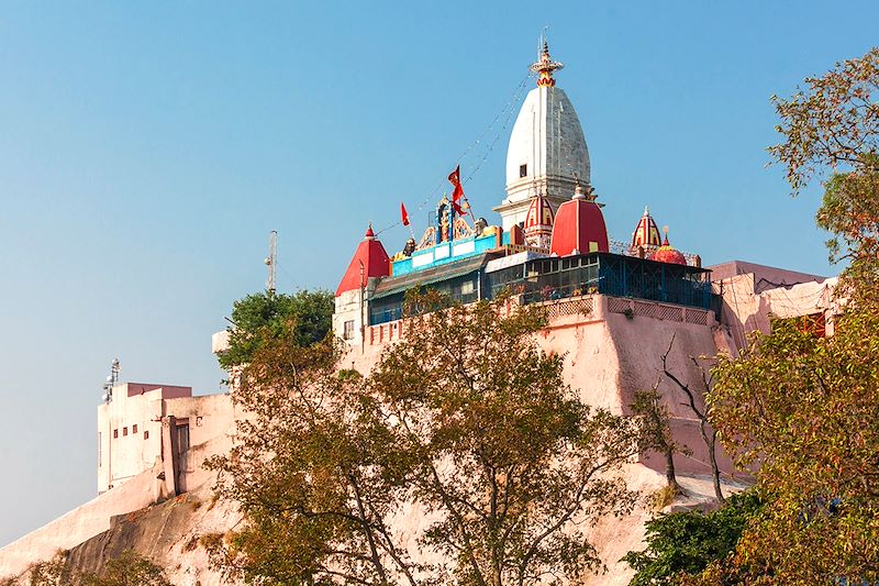 Temple de Chandi Devi à Haridwar - Uttarakhand - Inde