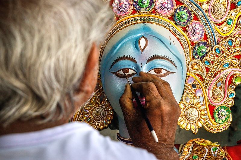 Quartier de Kumortuli - Kolkata - Inde