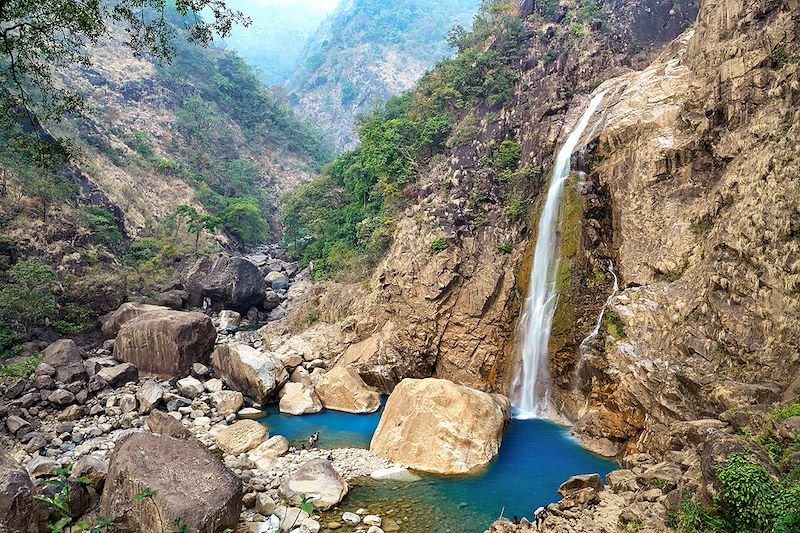 Rainbow Watterfall - Meghalaya - Inde