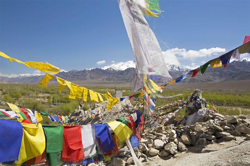 Monastère de Shey - District de Leh - État du Jammu-et-Cachemire - Inde