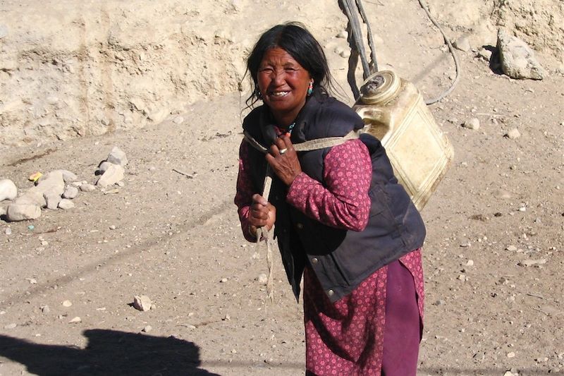 Femme tibétaine - Spiti - Inde