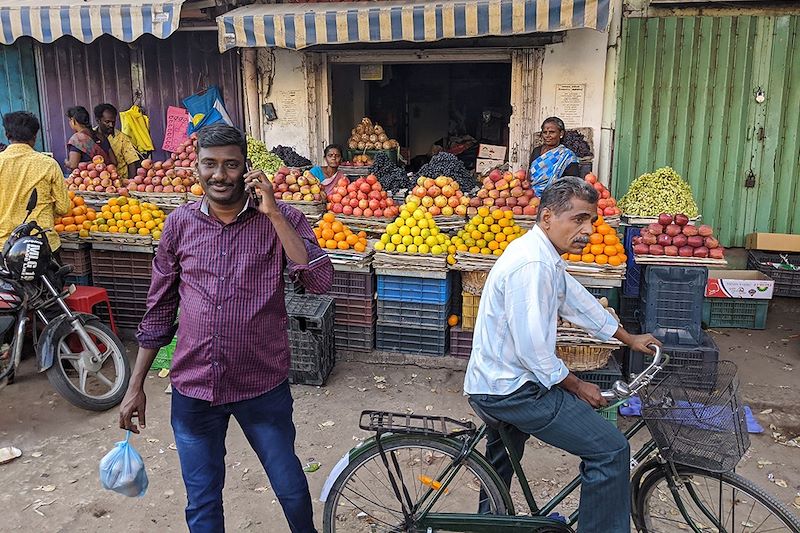 Dans les rues de Madurai - Tamil Nadu - Inde