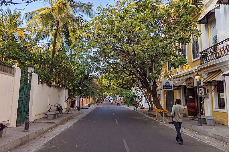 Rue de Pondichéry - Tamil Nadu - Inde