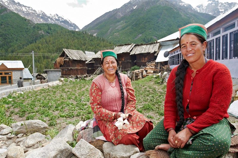 Femmes dans la vallée du Kinnaur - Inde