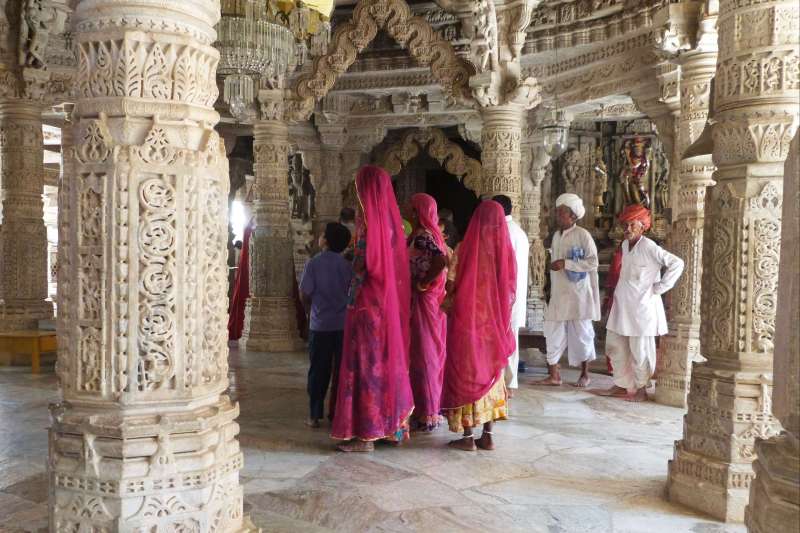 Le Temple Jaïn Adinatha à Ranakpur - Inde