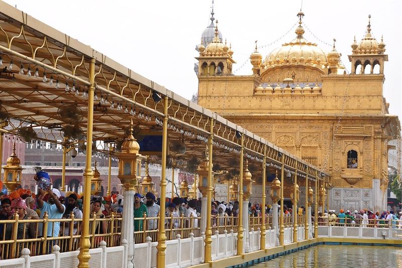 Le temple d'Or des Sikhs - Amritsar - Pendjab - Inde