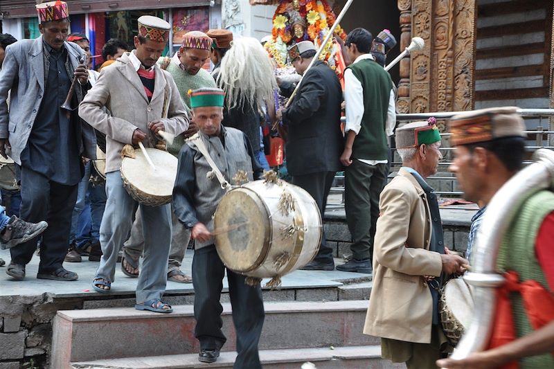 Fête locale à Manali - Himachal Pradesh - Inde