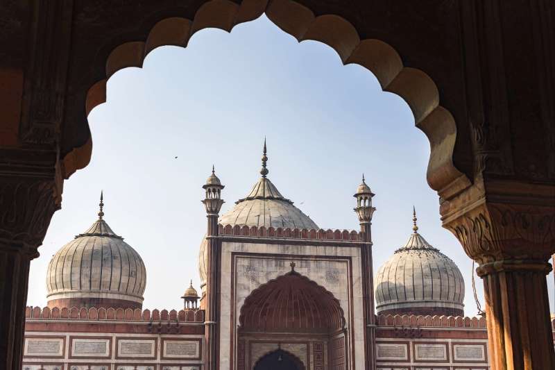 Grande mosquée Jama Masjid - Delhi - Inde