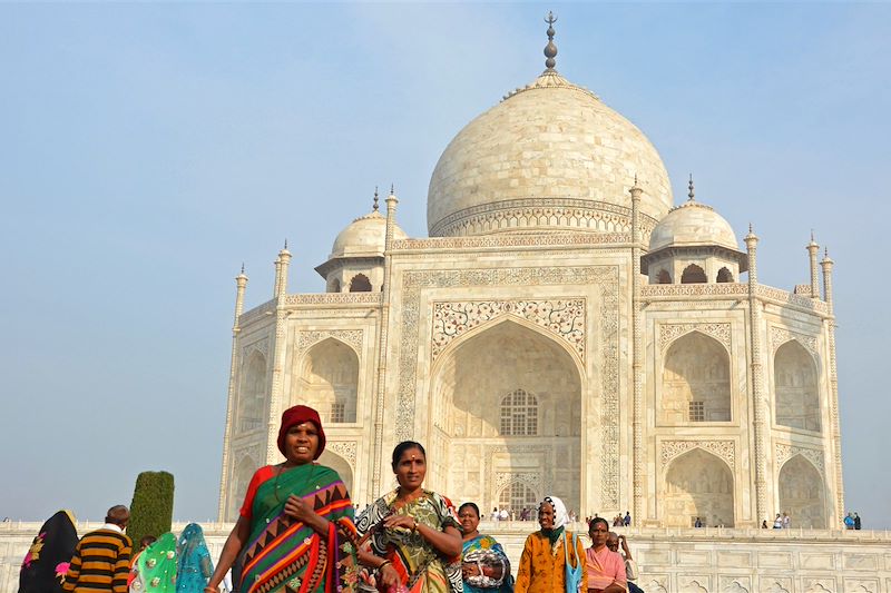 Taj Mahal - District d'Agra - État d'Uttar Pradesh - Inde