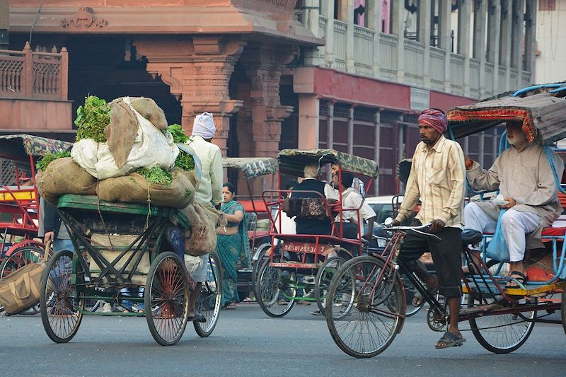 Dans les rues de Delhi - Rajasthan - Inde