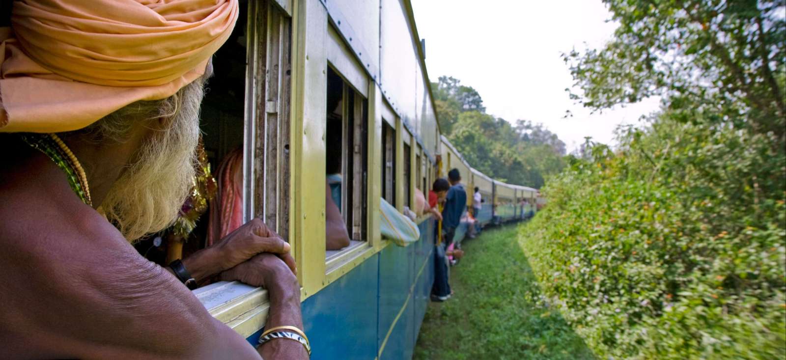 Voyage en véhicule : L\'Inde du Sud en train
