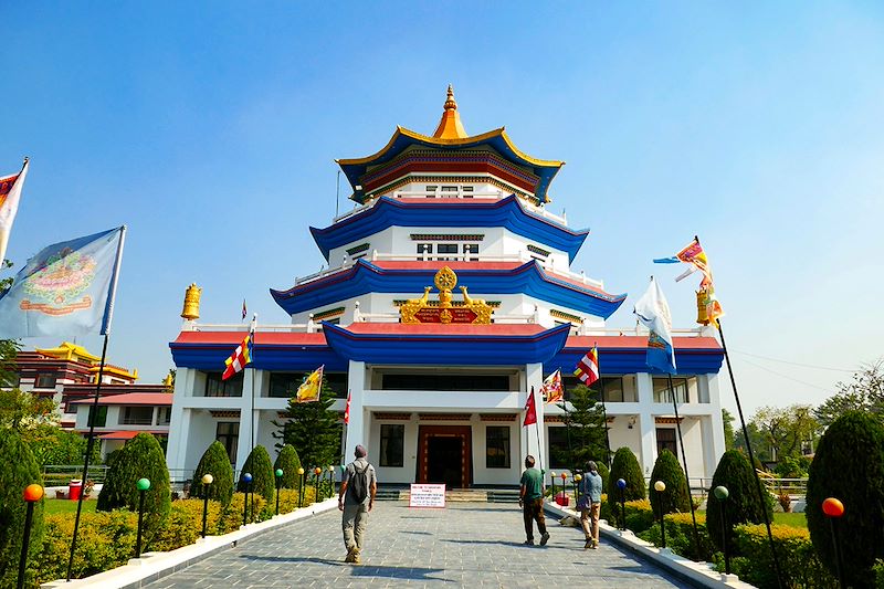 Singapore Monastery à Lumbini - Région de développement Ouest - Népal