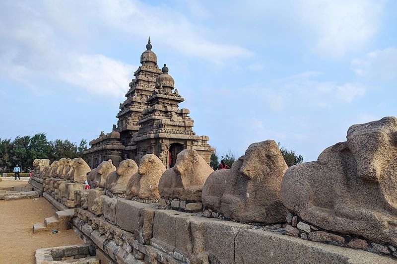 Temple à Mahabalipuram - Tamil Nadu - Inde