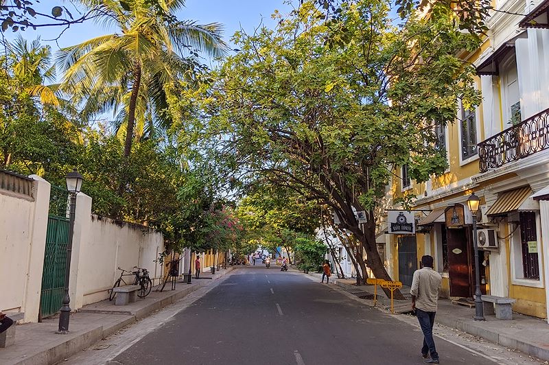 Rue de Pondichéry - Tamil Nadu - Inde