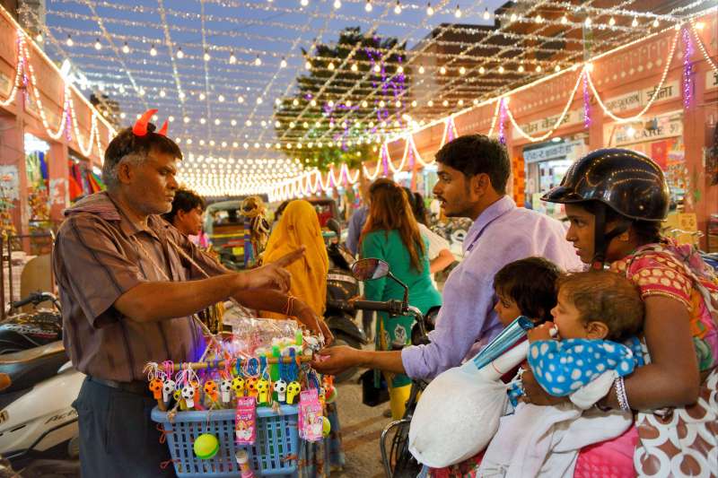 Diwali à Udaipur - Inde