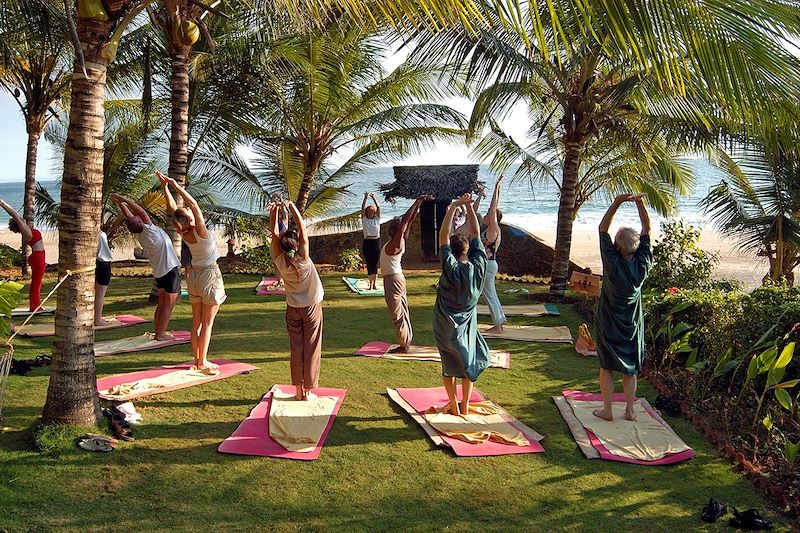 Yoga à Somatheeram - Kovalam - Kerala - Inde