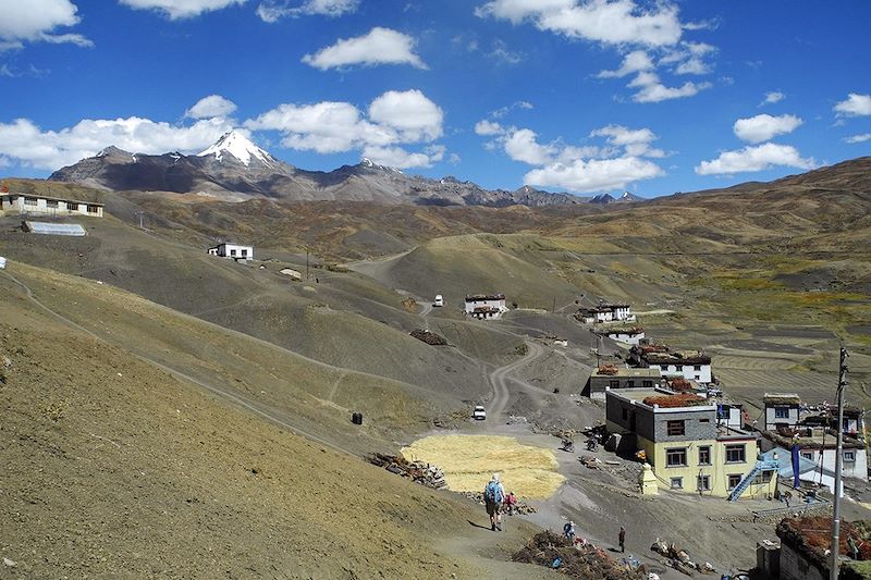 En selle pour le Spiti