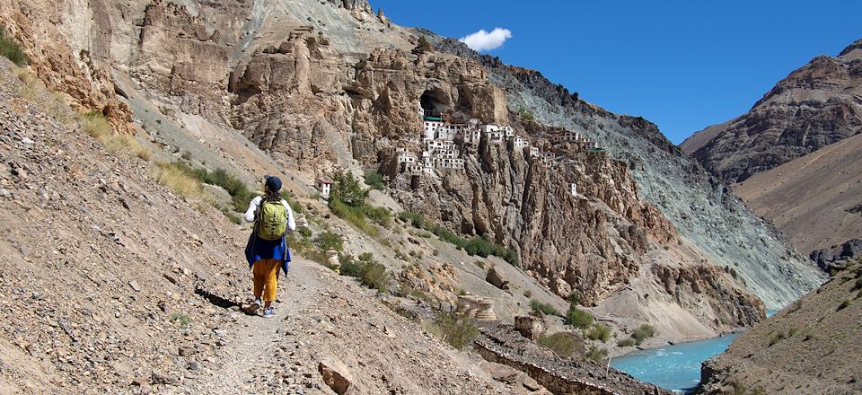 Trek Ladakh Zanskar par des villages typiques bien isolés accessibles par de hauts cols à couper le souffle