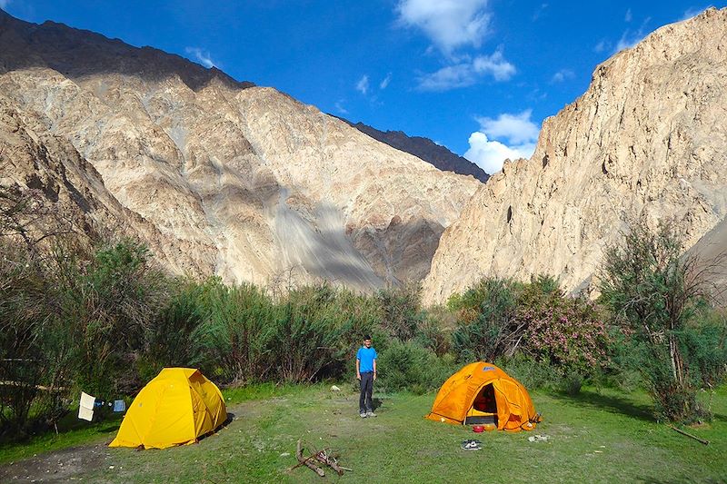 Campement à Skiu - Trek de la Markha - Ladakh - Inde
