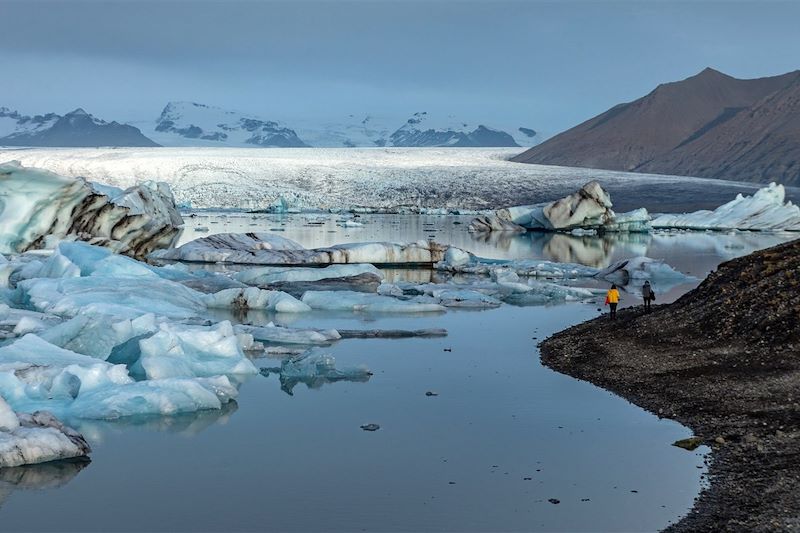 Le lac proglaciaire de Jökulsárlón - Islande