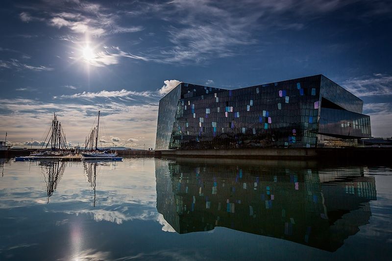 Harpa, salle de concert et palais des congrès - Reykjavik - Islande 