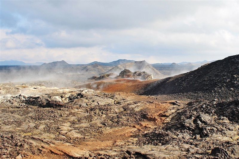 Lac de Myvatn - Région de Nordurland-EystraIslande  - Islande