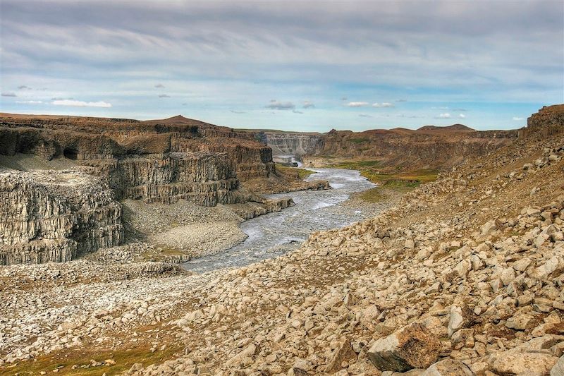 La gorge de Jökulsá (Jökulsárgljúfur) - Islande