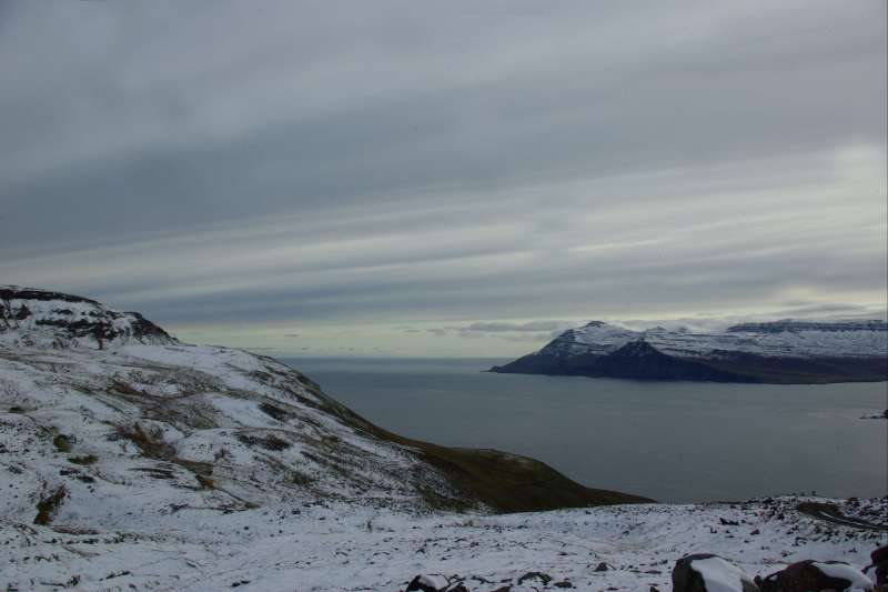 Trekking dans les fjords de l'est 
