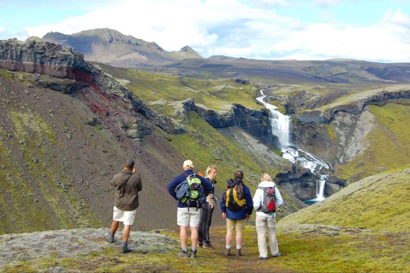 Cascade de Ofærufoss - Eldgjá - Islande