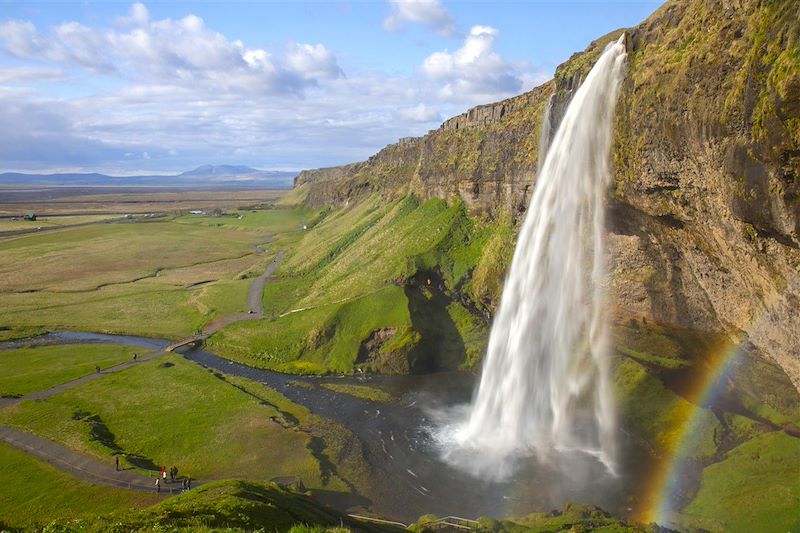 Chute de Seljalandsfoss - Suðurland - Islande