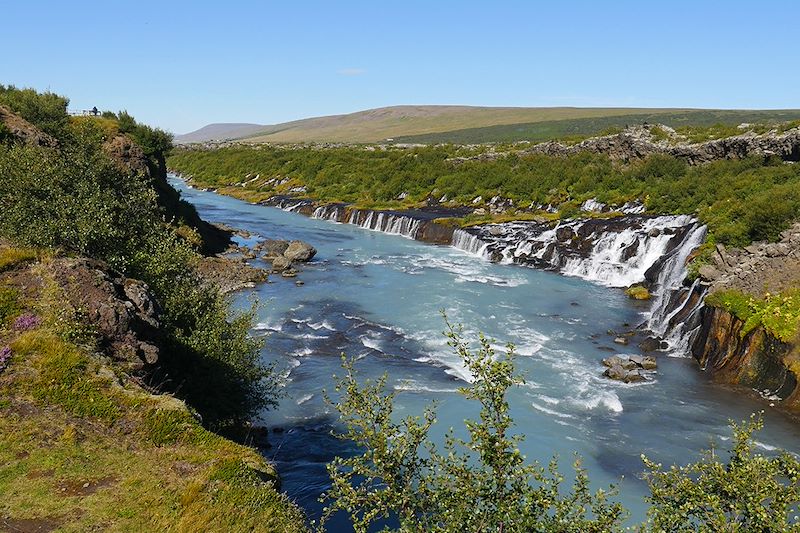 Hraunfossar - Vesturland - Islande