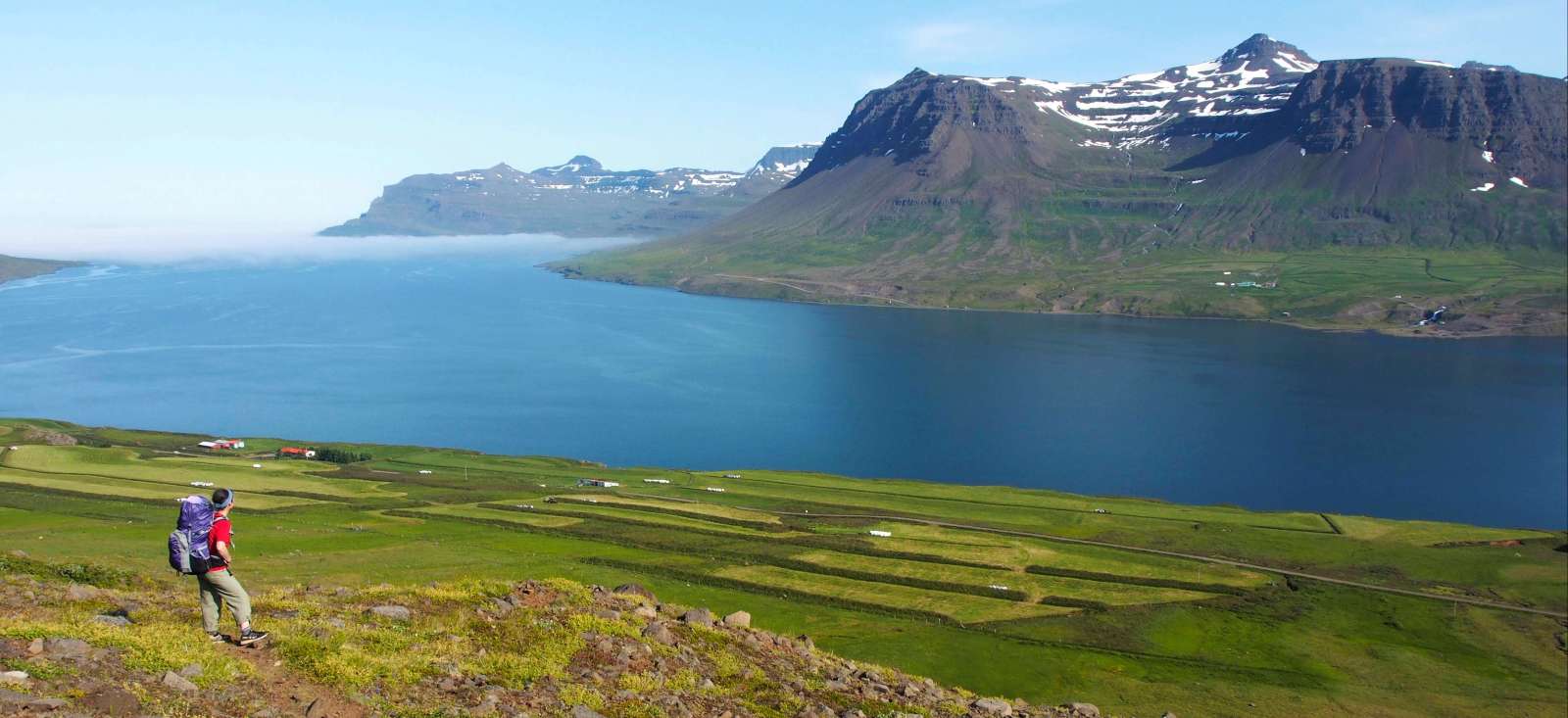 Image Trekking dans les fjords de l'est