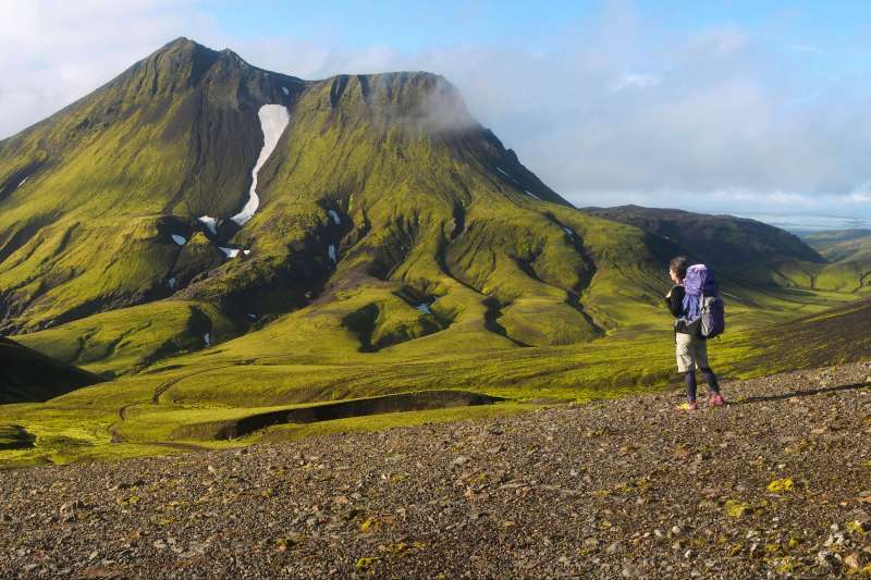 De Landmannalaugar à Langisjór, circuit itinérant en refuge à la découverte de paysages spectaculaires dans le sud de l'Islande.