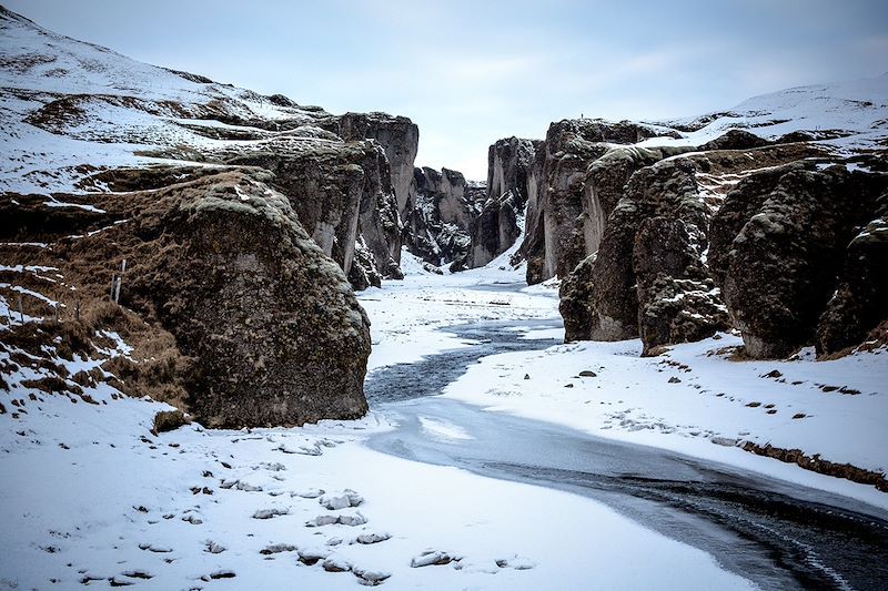 Canyon de Fjaðrárgljúfur - Suðurland - Islande