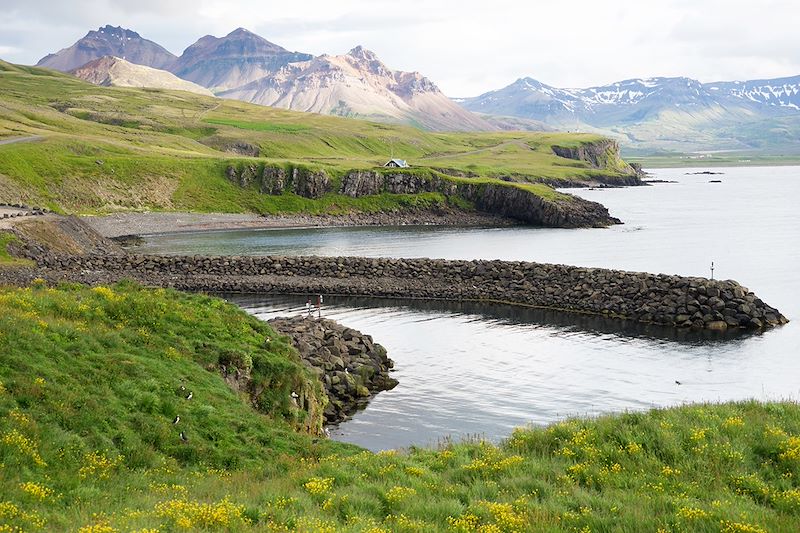 Trekking dans les fjords de l'est 