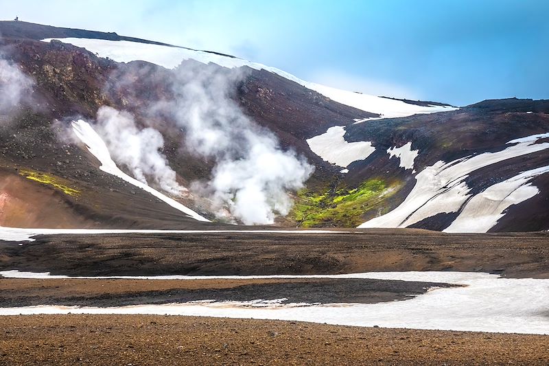 Fumerolles - Région de Hrafntinnusker - Islande