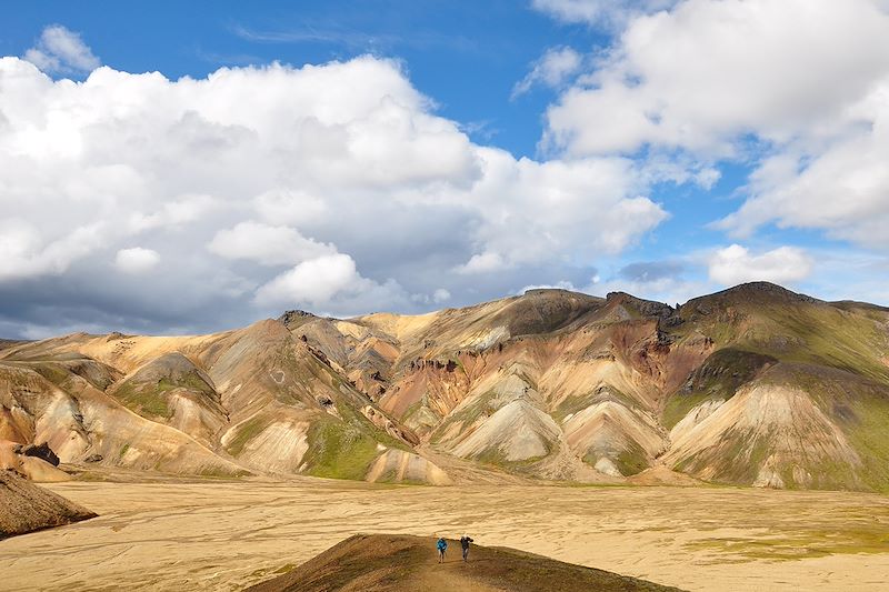 Randonnée dans le massif du Landmannalaugar - Islande