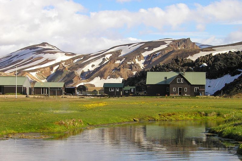 Refuge dans le Landmannalaugar - Islande