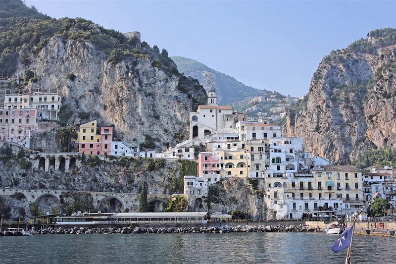 Naples, le Vésuve et Amalfi (A/R en train)